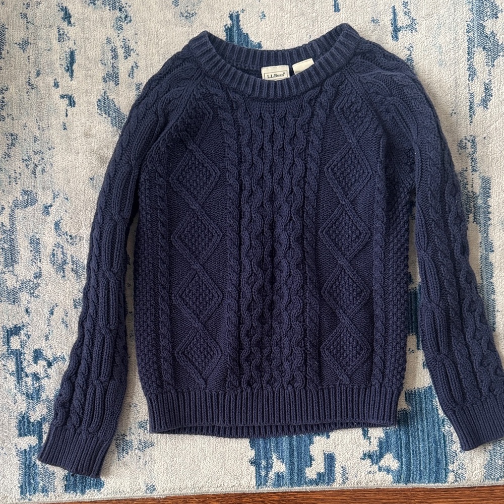 LL Bean kids sweater